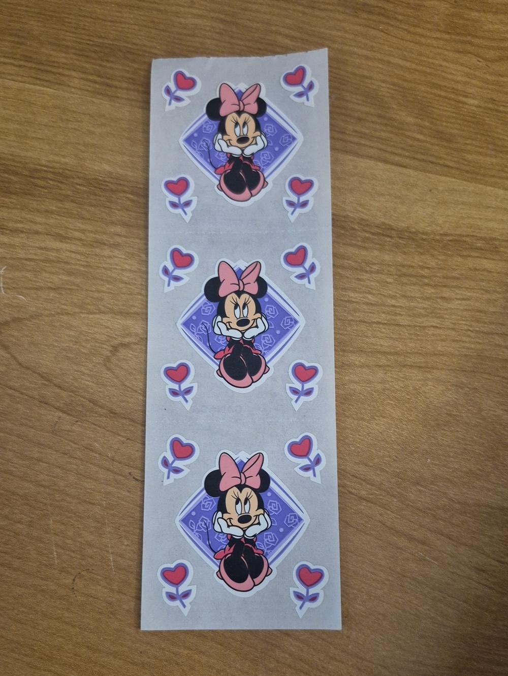 Minnie Mouse Pink & Purple Sticker Sheet by